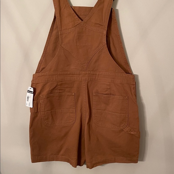Carhartt Women's Rugged Flex Relaxed Fit Canvas Shortalls Size Small (4-6) NWT - Picture 5 of 17